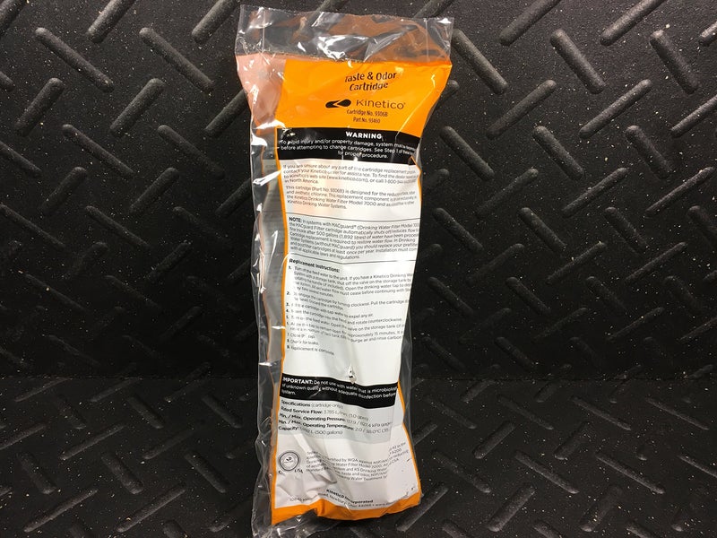 KINETICO K2 or K5 Reverse Osmosis Water Systems Taste & Odor Filter Cartridge 9306B - Image 1